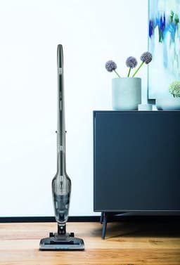 Draadloze Stofzuiger - 2-in-1 Model - Snelle Reiniging - Lithium Ion Batterij - 121x20x27 cm - Titanium Zilver — thumbnail 4