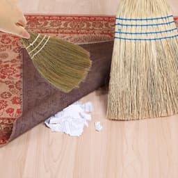 Kleine Bureaubezem - Stofborstel Set - Bureau Keuken Reinigen - Duurzaam Ruimtebesparend - 29 cm Lengte - Diverse Kleuren — thumbnail 4