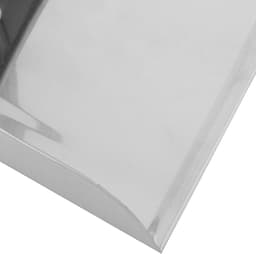 Stofblik met steel - Stoffer en blik - Efficiënt schoonmaken - Roestvrij staal - 73 cm - Zilver — thumbnail 3