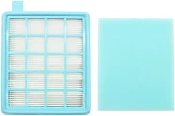 2 stuks - Inclusief een filtergaas en filterkatoen - filter sponsfilter voor stofzuigers, compatibel met Philips FC8633 FC8635 FC8646 FC8647 FC8670 FC8671 FC8672 FC9321 FC9323 FC9324 — thumbnail 1