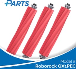 Roborock QX1PEC Borstels (3 Stuks, Plus.Parts® alternatief voor 8.02.0079) — thumbnail 1