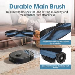22 stuks - decoratieve accessoires - accessoireset - geschikt voor Eufy X10Pro/omni - 4 stofzakken, 4 schoonmaakdoeken, 4 zijborstels, 4 HEPA-filters, 2 hoofdborstel Borstel，2 klein penseel，schroevendraaier — thumbnail 2