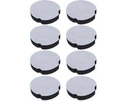 Dailygoods- Vacuümfilters 8 Packs - Vervanging voor Bissell PowerForce Compact - OE 160 4896 - Herbruikbaar - Lichtgewicht - Hoogwaardige materialen - Stofzuigerfilters