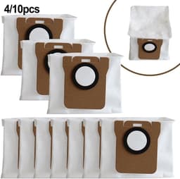 Stofzuigerzakken - Reserve zakken - Robotstofzuiger onderhoud - Vijflaagse filtratie - 35L capaciteit - Wit — thumbnail 1