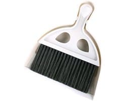 Mini Bezem Stoffer - Kleine Set - Snelle Schoonmaak - Compact Ontwerp - Niet Gespecificeerd - A