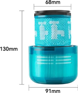 TLVX Filter Geschikt voor Dyson V15 Originele Pasvorm Wasbare Hepa filter voor Dyson V11, Sv14 en V15 / Stofzuiger filter / Filter stofzuiger wasbaar / Filter vervangen Dyson / Steelstofzuiger filter / Oplossing verstopte Dyson filter / 1 stuks — thumbnail 4