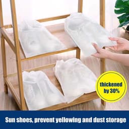 50 Stuks Stofzakken voor Schoenen met Trekkoord - Reistas Organizers — thumbnail 3