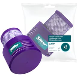Sillar Stofzuigerfilters - Wasbaar - Vervangend Filter voor Dyson Stofzuiger – Geschikt voor V10, SV12, SV27 – 2 Stuks — thumbnail 5