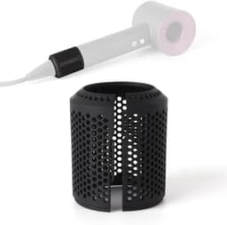 Stofwerende Filterkap / Open Filter Geschikt voor Dyson Haardroger HD03 / HD08 - Reparatieaccessoires voor Dyson-Zwart-Belle's product — thumbnail 1