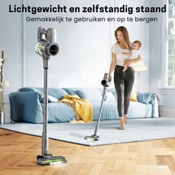Steelstofzuiger Draadloos - 250W - Kruimeldief - Zonder zak op accu — thumbnail 2
