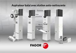 2-in-1 draadloze steelstofzuiger - FAGOR - FG6415 - 300W - Met zelfreinigende voet - Flexibele buis - 3 snelheden - 60 min. batterijduur — thumbnail 4