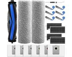 21-delig accessoireset voor Ecovacs Deebot X9 PRO Omni en X11 PRO Omni robotstofzuiger, vervangende onderdelen met hoofdborstel, stofzakken, dweilrollen, filters en zijborstels