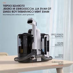 Stofzuiger – Tapijtreiniger – Vlekverwijderaar – Meubelreiniger – Dweilmachine – 600W Krachtige Motor – 15 kPa Zuigkracht — thumbnail 1