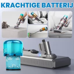 Stofzuigeraccu - 3900 mAh - 25,2 V - Kliksysteem — thumbnail 2