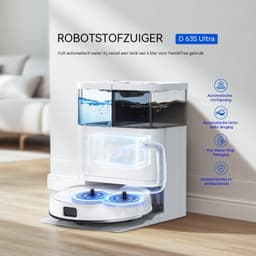 Teendow D63S Ultra - Robotstofzuiger - 10.000 Pa - Heetwaterreiniging — thumbnail 4
