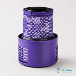 Dyson V10/SV12 - HEPA & Stoffilter - Vervangingsfilter - Hoge filtratie - Eenvoudig te plaatsen — thumbnail 2