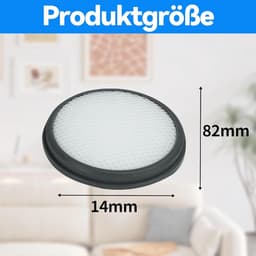 4 stuks HEPA filter - geschikt voor Jimmy B505 - B506 - BX5 - BX6 - 6 Pro - BX7 Pro - WB55 - WB73 mijtzuigers - en borstels — thumbnail 2