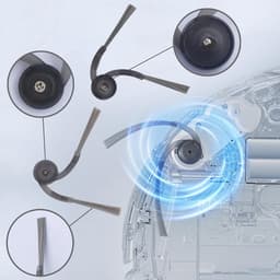 Accessoires gescht voor Roborock Qrevo S5V, Qrevo Curv, Qrevo Curv S5X, Qrevo Edge, Qrevo Edge S5A reserveonderdelenset, 1 hoofdborstels, 4 HEPA-filters, 4 reinigingsdoeken, 4 stofzakken, 4 — thumbnail 4