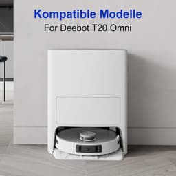 Ronte - Set van 6 wasbare en herbruikbare HEPA-filters voor robotstofzuiger, geschikt voor Deebot T20 Omni / T20e Omni. Bevat de zoekwoorden: filters, robotstofzuiger, reserveonderdeel. — thumbnail 4