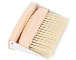 Mini veegplaat en handveger set voor schoonmaken en kruimels