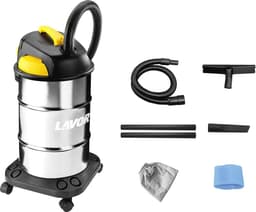 Natte en droge stofzuiger 30 liter met 1200W motor en accessoires — thumbnail 1
