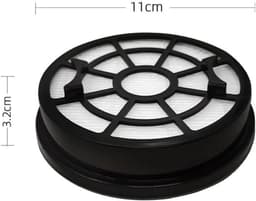 2 stuks filter voor stofzuiger – HEPA vervangfilter ZR904301 – compatibel met Moulinex Swift Power Cyclonic – wasbaar voorfilter en droog reinigbare HEPA-cassette — thumbnail 2