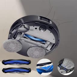 2 Stuks Hoofdborstel geschikt voor Ecovacs T50 Pro/N30 Pro/X8/X8 Pro/X8 pro plus - Stofzuiger onderdeel - Hoofdborstel - stofzuigeronderdelen - Vervangende rolborstel — thumbnail 2