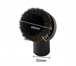Stofzuiger Plumeau Universeel - Zacht en Hard - Stofzuigermondstuk Universeel - Geschikt voor AEG Philips Electrolux Rowenta Miele Stofzuiger - 32mm+35mm - Kleine Zuigmond Universeel Borstel Mondstuk Accessoire Hulpstuk - Stofzuiger Onderdelen — thumbnail 2