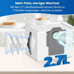 24 stuks accessoires gescht voor Roborock Q10 S5+ robotstofzuiger, 2 hoofdborstels, 6 stofzakken, 4 dweilpads, 4 HEPA-filters, 6 zijborstels, 1 reinigingsborstel, 1 schroevendraaier — thumbnail 5