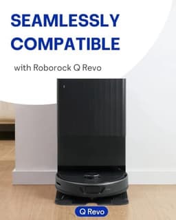 Herbruikbare Stofzuigerzakken 2,7L - 3 stuks - Compatibel met Roborock Automatische Stofzuigrobots - Wasbare Stofzakken met Rits - Geschikt voor Q Revo, S8 MaxV Ultra, Saros 10R en andere modellen — thumbnail 2