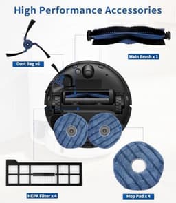 Accessoireset geschikt voor Eufy X10 Pro Omni robotstofzuiger — thumbnail 5