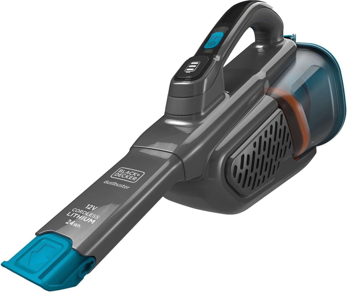 BLACK+DECKER BHHV320J - Kruimeldief - Blauw, Titanium — afbeelding 1