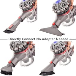6 STUKS Stofzuiger Opzetgereedschap Kits Geschikt voor Dyson V7 V8 V10 V11 V15 Snoerloze Stofzuiger, Geschikt voor Gordijn, Auto, Bankhoeken Reiniging — thumbnail 3