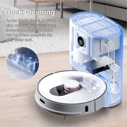 2 stuks reinigingsborstels geschikt voor Roborock S7 MaxV Ultra / S7 Pro Ultra/S8 Pro Ultra/G10s, CTDMJ rolborstel, onderhoudsborstel, afneembare accessoires voor hogedruk-reinigingsrollerborstels — thumbnail 5