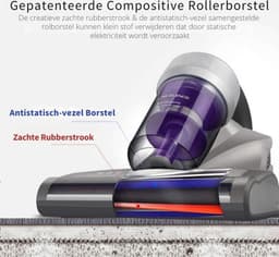 Thuys – Huisstofmijt Stofzuiger Deluxe – Matras Reiniger – Anti Huisstofmijt – HEPA Filter – 14.000PA Zuigkracht – UV Licht – 700W – Grijs — thumbnail 4