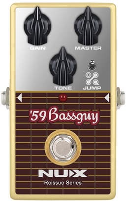 NUX Reissue Series analog overdrive effect pedaal true bypass 59 BASSGUY — thumbnail 1