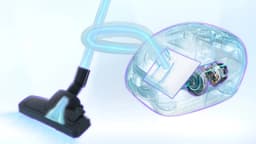 Bosch BGL8BA3S Serie 8 - Stofzuiger met zak - 15mtr bereik - HEPA13 - Zwart — thumbnail 2