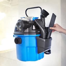 Tapijtreiniger - Tapijtwassers - Nat-Droogstofzuigers - Multifunctionele Stofzuiger - met Accessoires - Blaasfunctie - Stopcontact - voor Huis - Garage - Auto - Tapijt - 1500W - 18L - Blauw — thumbnail 2