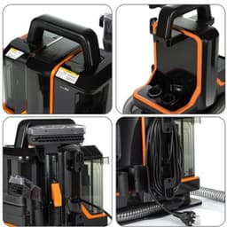 Draagbare Tapijtreiniger 450W 11KPa - Handheld Vlekverwijderaar - 1,08 L Schoonwatertank - ABS Kunststof - Voor Huis En Auto — thumbnail 2