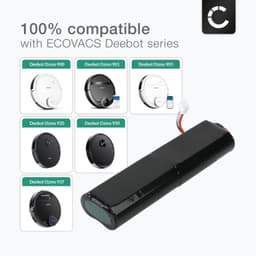 Stofzuigeraccu - 2600 mAh - 14,4 V - Lithium-ion — thumbnail 4