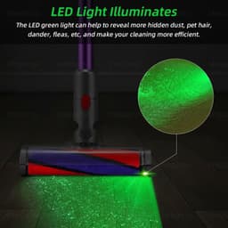 Zachte Roller Borstel met LED Verlichting voor Stofzuiger V7 t/m V15 — thumbnail 3