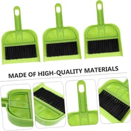 Mini Bezem Stoffer - Schoonmaakset - Bureau Schoonmaken - Compact Ontwerp - 6 Sets - Niet gespecificeerd — thumbnail 2