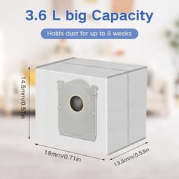 Stofzuigerzakken voor Ecovacs Deebot T90 Omni en T90 Pro Omni – 12 stuks — thumbnail 4