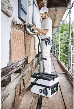 Mobiel Systeem - Stofzuiger - Werkplaats Reinigen - Draadloze Werking - 4.5 Liter - Grijs — thumbnail 5