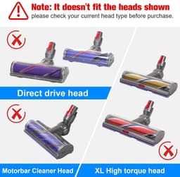 Dailygoods- Torqueborstel Compatibel met Dyson V11/V15 - Stofzuiger Borstel - Onderdeelnummers 970135-01/971655-01 - 23,6 cm Lengte - Perfecte Compatibiliteit - Geschikt voor V11 Torque Drive/V15 Detect - Stofzuigerborstel — thumbnail 3