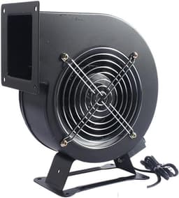 Elektrische Luchtblazer - Centrifugaalventilator Hogedruk - Stofuitlaat Ventilatie - Geluidsarme Ventilator - 95 m3/min - Zilver — thumbnail 1