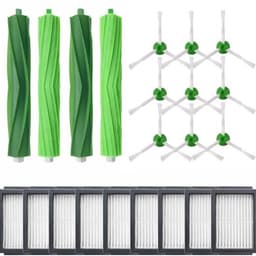 9x filter, 2x Hoofdborstel, 9x Zijborstel geschikt voor iRobot Roomba i7 en i7+ set — thumbnail 1