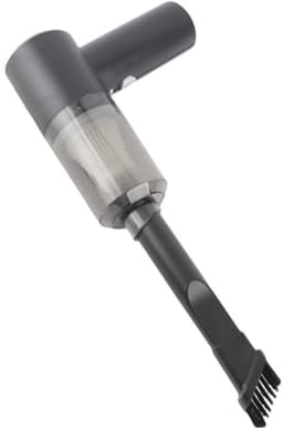 Draagbare Stofzuiger - Handstofzuiger Mini - Bureau Reinigen - Met LED-licht - 0.1L Capaciteit - Wit — thumbnail 2