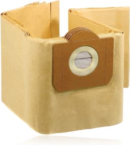 SPARES2GO Sterke stofzakken compatibel met DeWalt DXV23PTA 23L DXV38S 38L DXV20PA 20L nat- en droogzuiger (verpakking van 5) — thumbnail 1