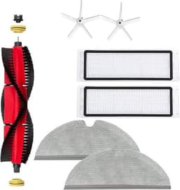SQOON® Vervangingsset geschikt voor Roborock S5/S6 serie - 7-delige onderhoudskit voor robotstofzuiger - Gelijk aan originele onderdelen - Voor grondig en regelmatig onderhoud — thumbnail 2